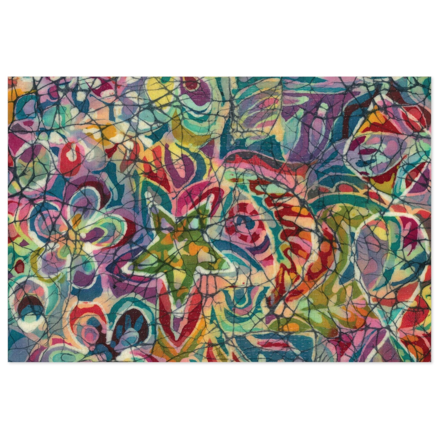 Kaleidoscope 1000 pcs Jigsaw Puzzle with Tin