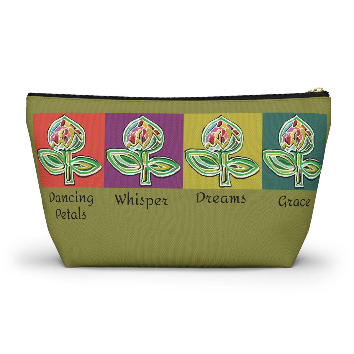 “Artful Carry: Brigg Evans Serti-Batik Pouches & Clutches” - Petals