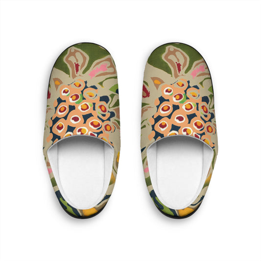 Brigg Evans Batik Design Slippers - Bloom