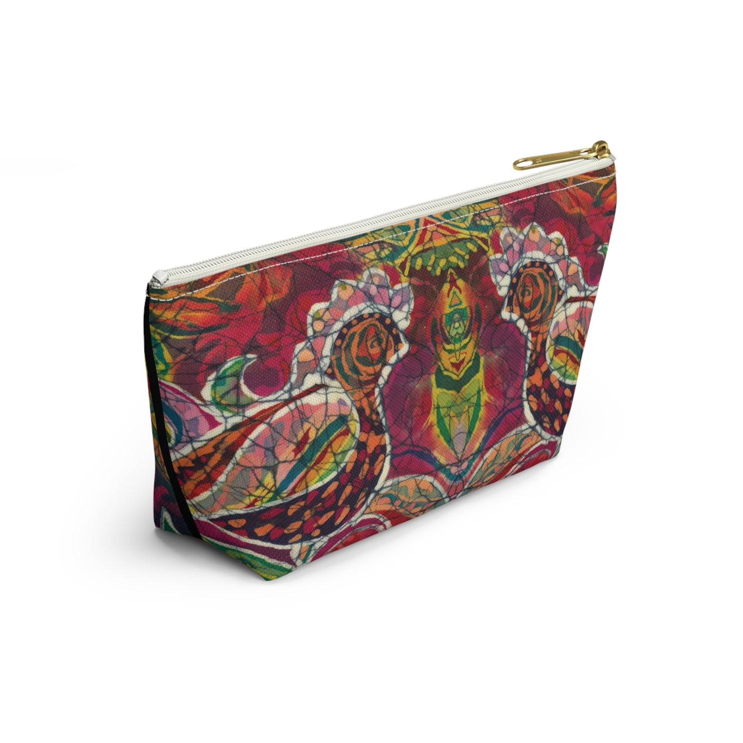 “Artful Carry: Brigg Evans Serti-Batik Pouches & Clutches” - Partridge
