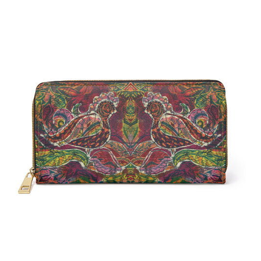 Partridge Zipper Wallet by Brigg Evans Design