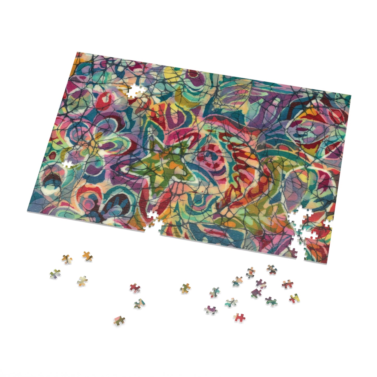 Kaleidoscope 1000 pcs Jigsaw Puzzle with Tin