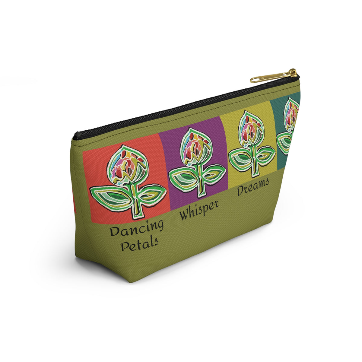 “Artful Carry: Brigg Evans Serti-Batik Pouches & Clutches” - Petals