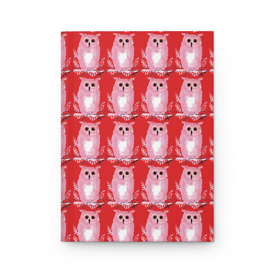 "HOOTS" by Brigg Evans Design - Hardcover Journal Matte