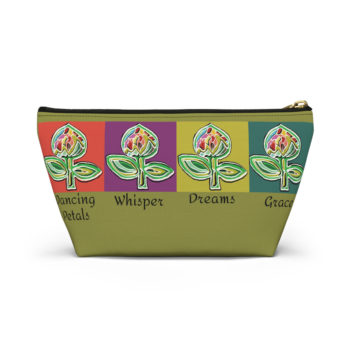 “Artful Carry: Brigg Evans Serti-Batik Pouches & Clutches” - Petals