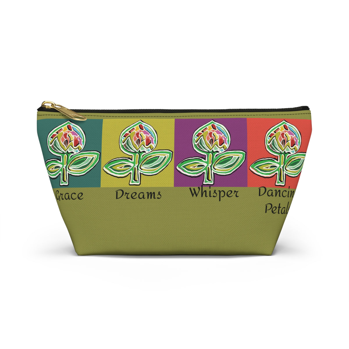 “Artful Carry: Brigg Evans Serti-Batik Pouches & Clutches” - Petals