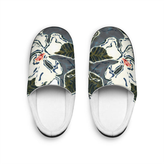 Brigg Evans Batik Design Slippers - Magnolia