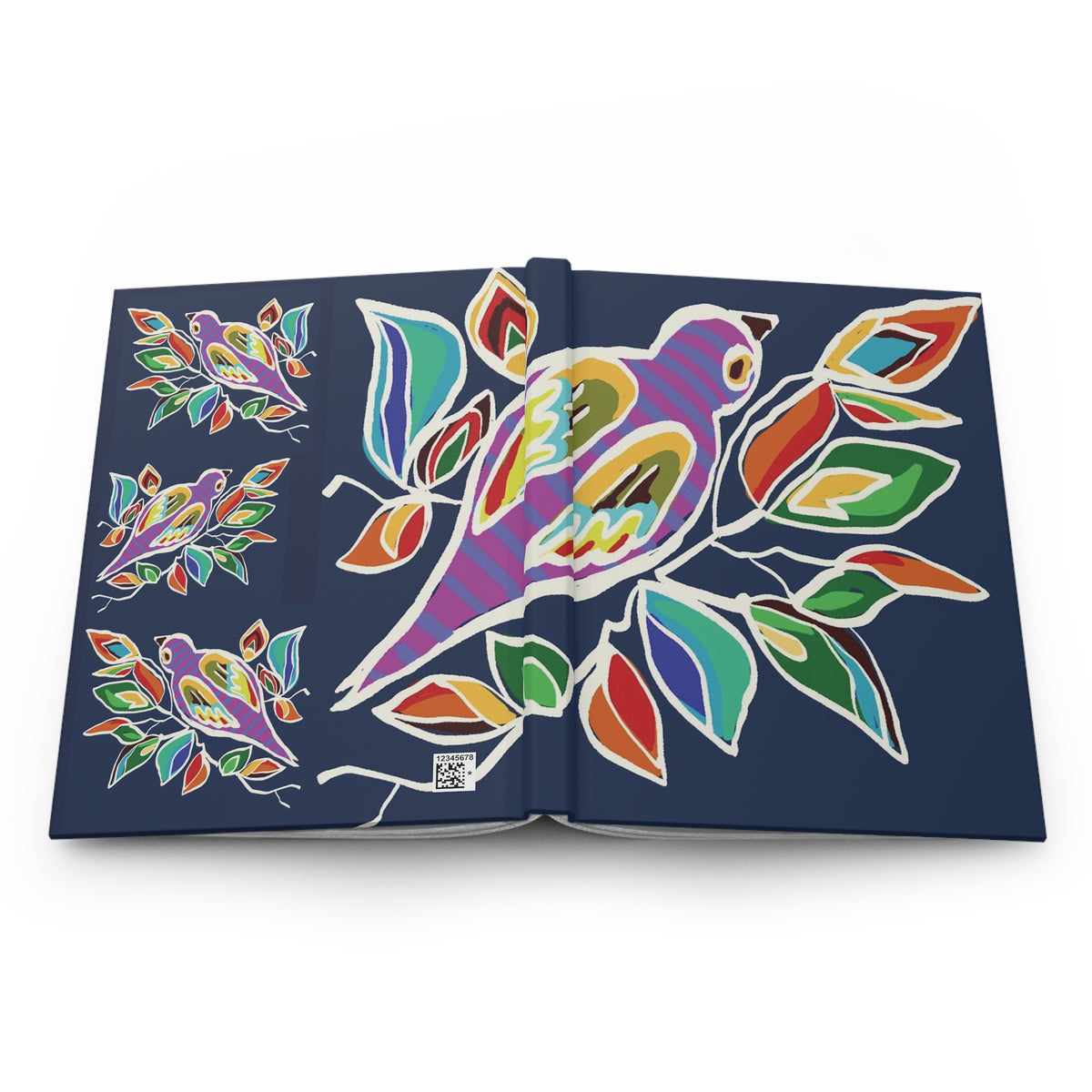 Contemporary Birdie by Brigg Evans Design - Hardcover Journal Matte