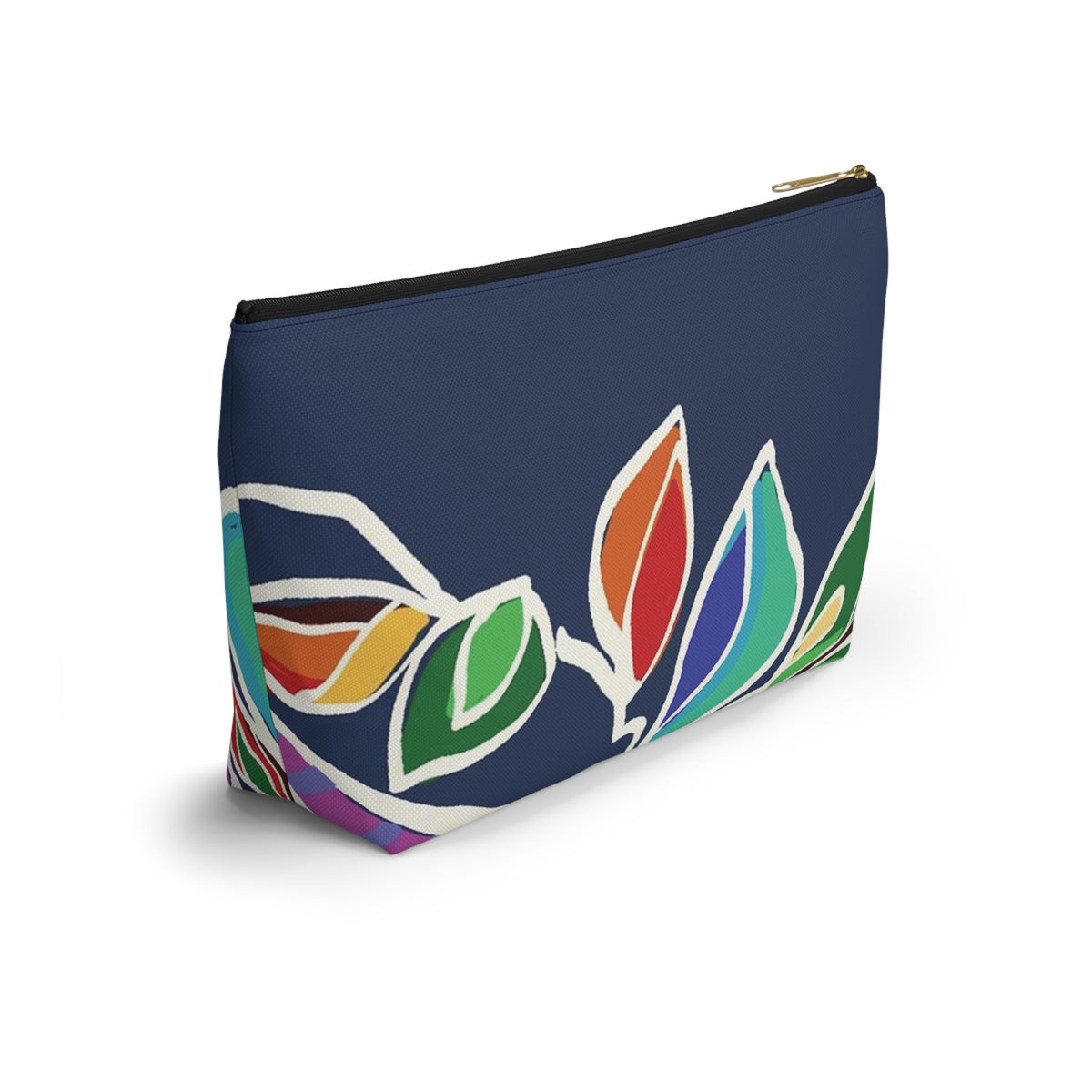 “Artful Carry: Brigg Evans Serti-Batik Pouches & Clutches” - Birdie Perching
