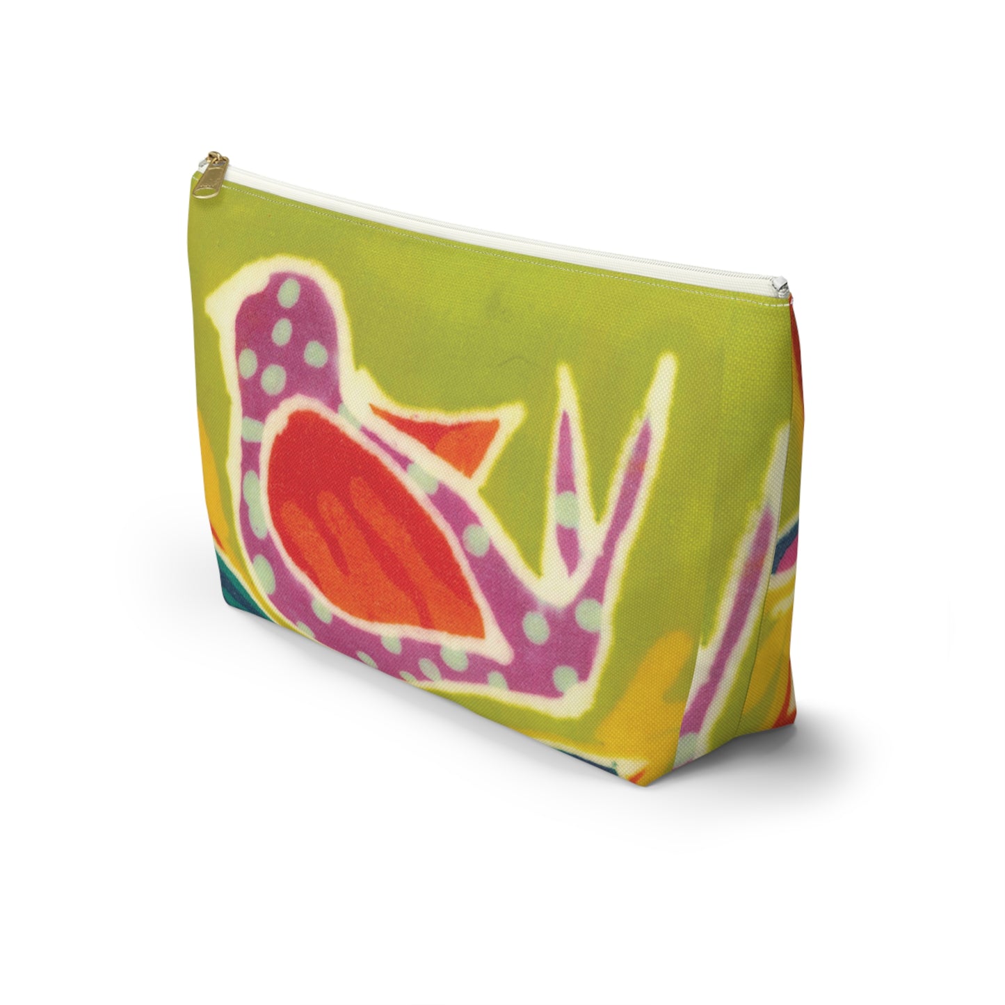 “Artful Carry: Brigg Evans Serti-Batik Pouches & Clutches” - Bird