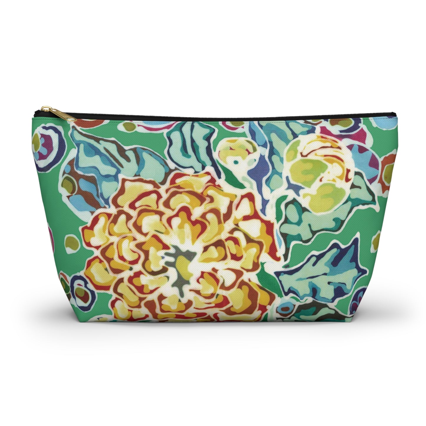 "Gramma's Pillow" Brigg Evans Batik Design - Accessory Pouch w T-bottom