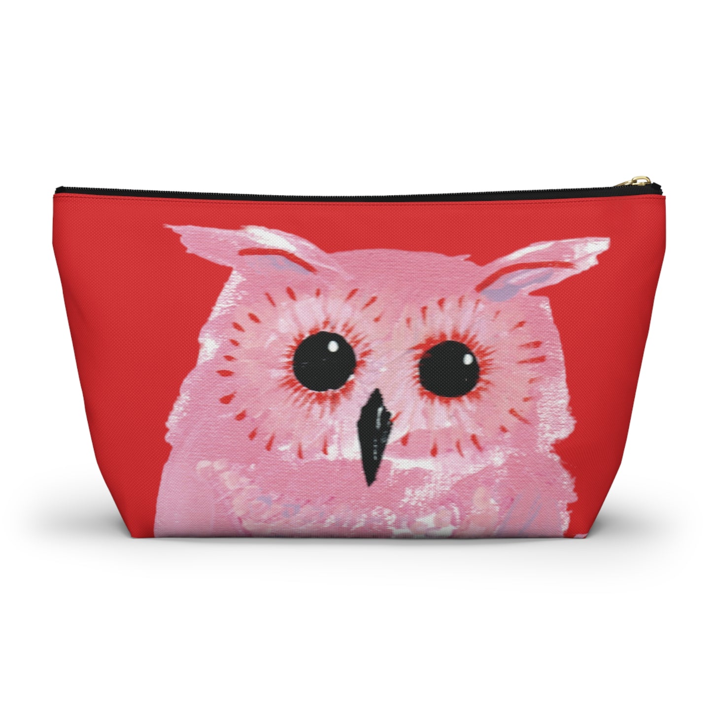 "HOOTS" by Brigg Evans Design, Accessory Pouch w T-bottom