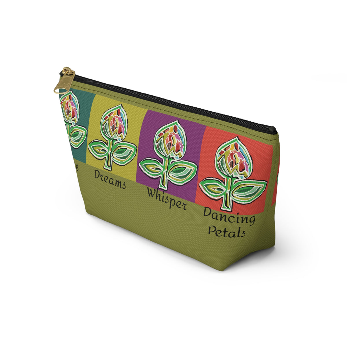 “Artful Carry: Brigg Evans Serti-Batik Pouches & Clutches” - Petals