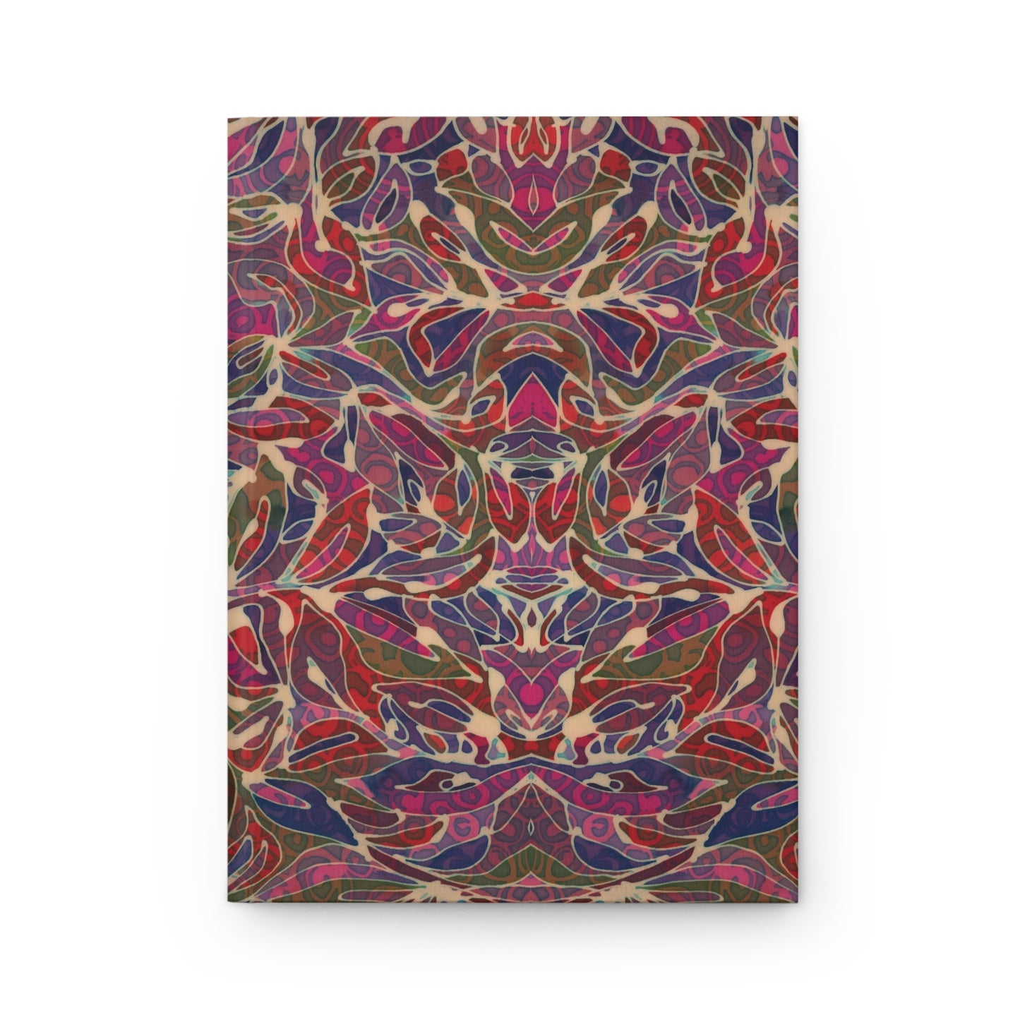 Brigg Evans Design Hardcover Journal Matte - Magenta Foliage