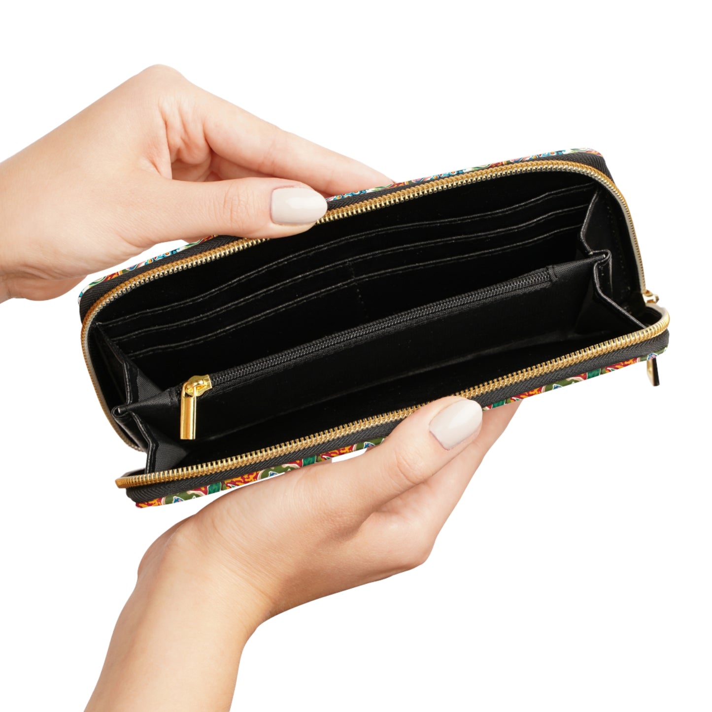 Briggs Flower Zipper Wallet by Brigg Evans Design