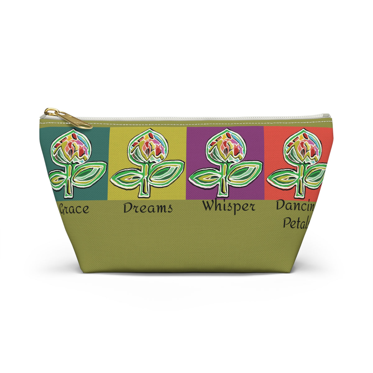 “Artful Carry: Brigg Evans Serti-Batik Pouches & Clutches” - Petals