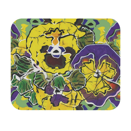 Brigg Evans Design Mouse Pad (Rectangle) - Pansy