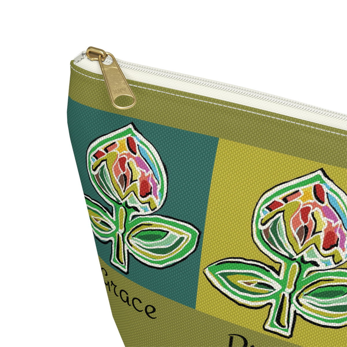 “Artful Carry: Brigg Evans Serti-Batik Pouches & Clutches” - Petals