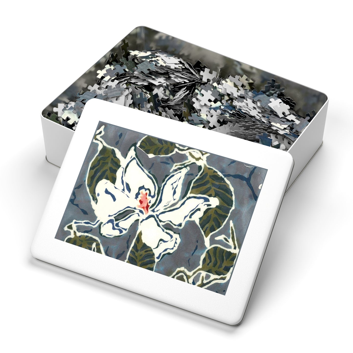 Magnolia 2000 pcs Jigsaw Puzzle with Tin