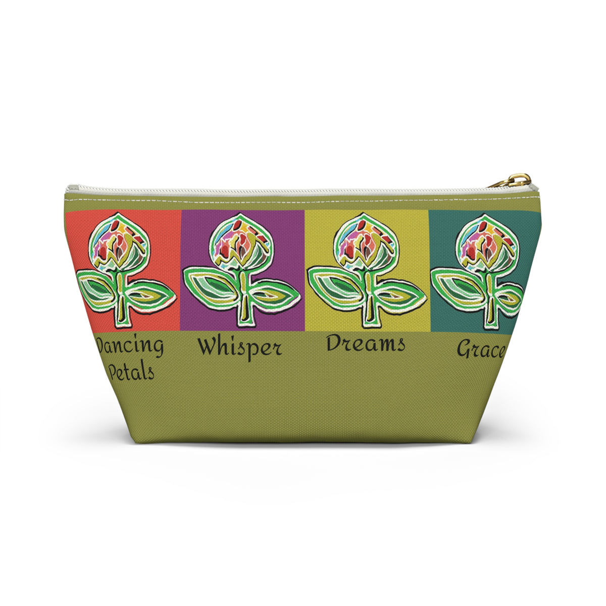 “Artful Carry: Brigg Evans Serti-Batik Pouches & Clutches” - Petals