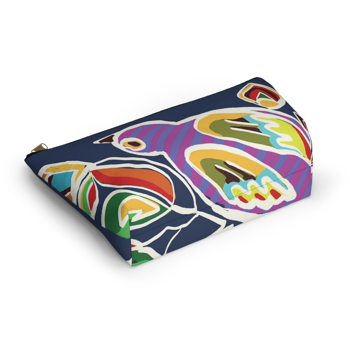 “Artful Carry: Brigg Evans Serti-Batik Pouches & Clutches” - Birdie Perching