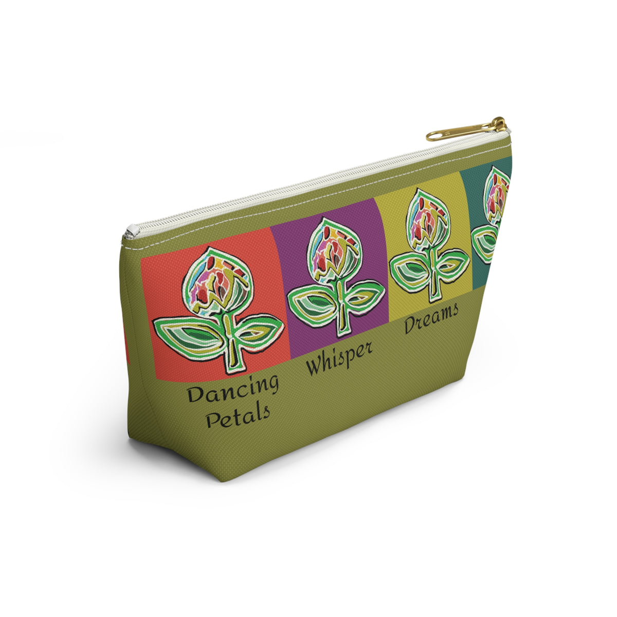 “Artful Carry: Brigg Evans Serti-Batik Pouches & Clutches” - Petals