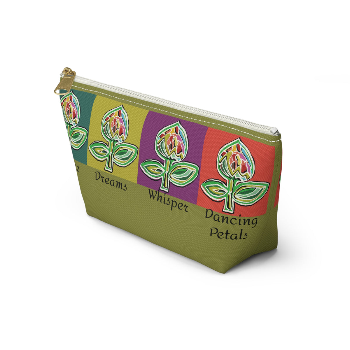 “Artful Carry: Brigg Evans Serti-Batik Pouches & Clutches” - Petals