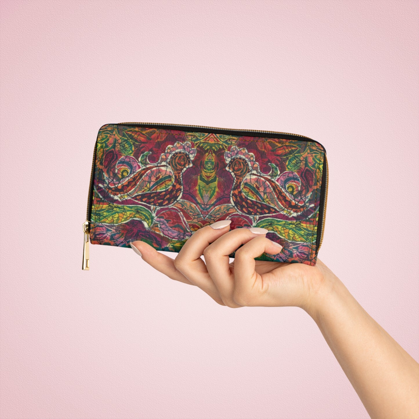 Partridge Zipper Wallet by Brigg Evans Design