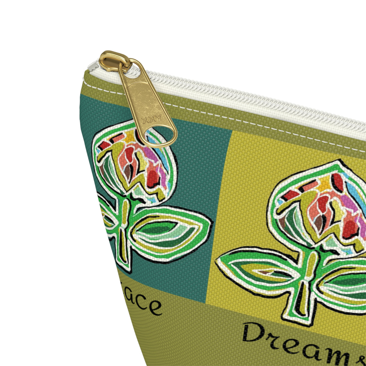“Artful Carry: Brigg Evans Serti-Batik Pouches & Clutches” - Petals