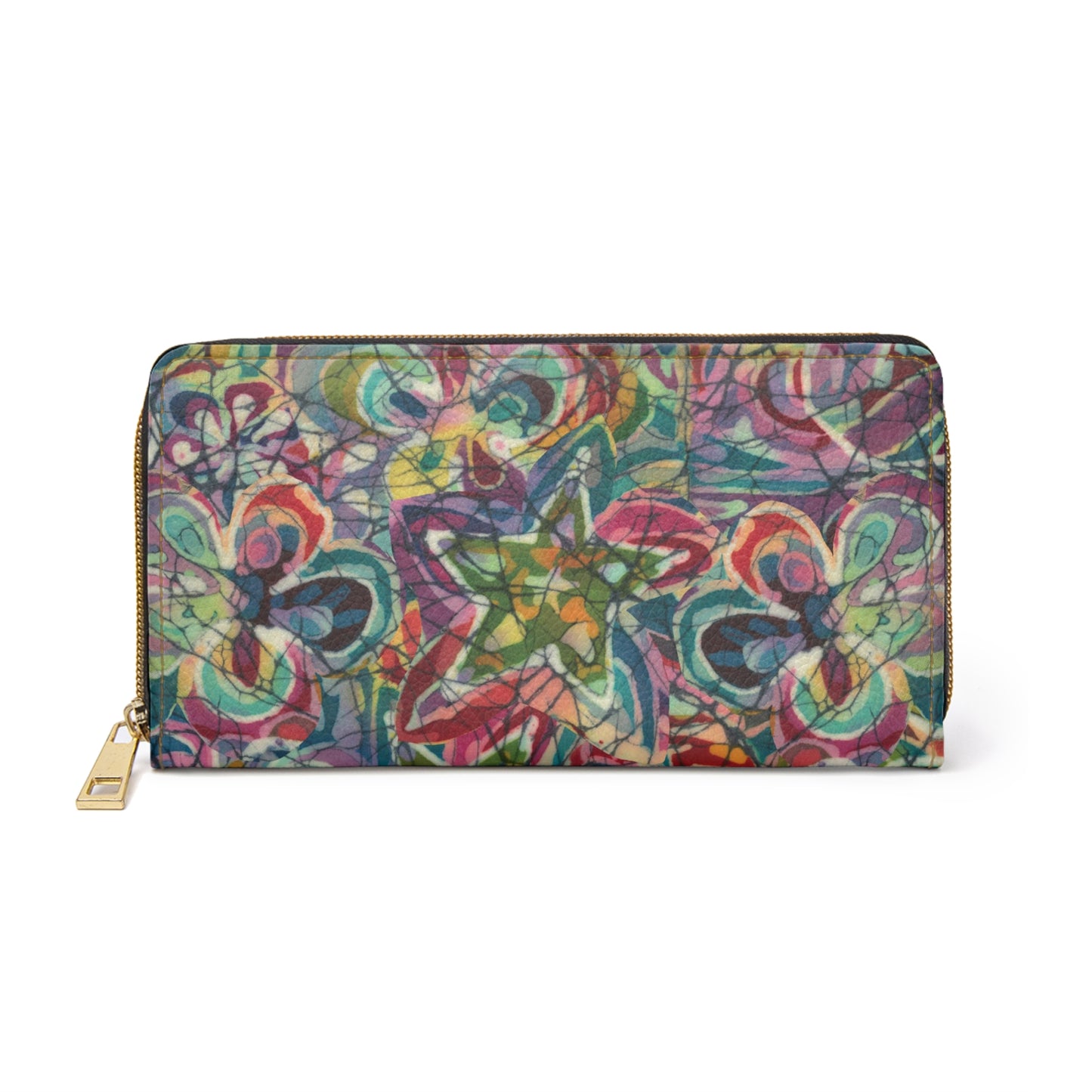 Kaleidoscope Zipper Wallet by Brigg Evans Design