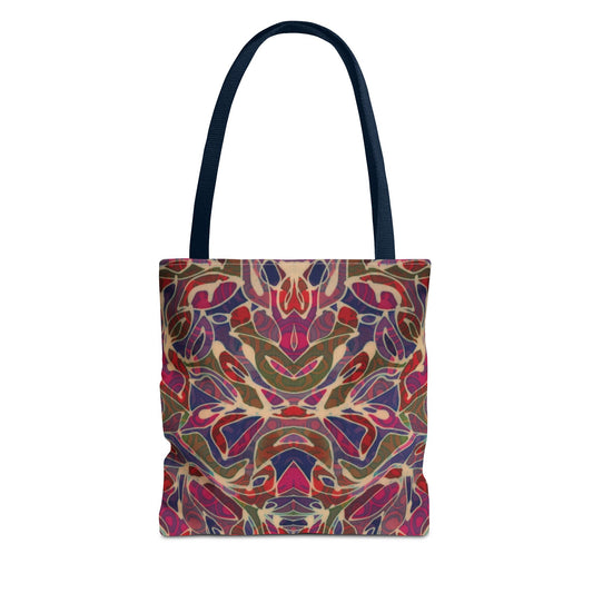 Brigg Evans Design - Tote Bags - Magenta Foliage