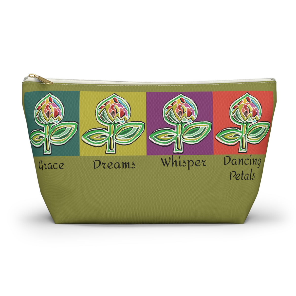 “Artful Carry: Brigg Evans Serti-Batik Pouches & Clutches” - Petals
