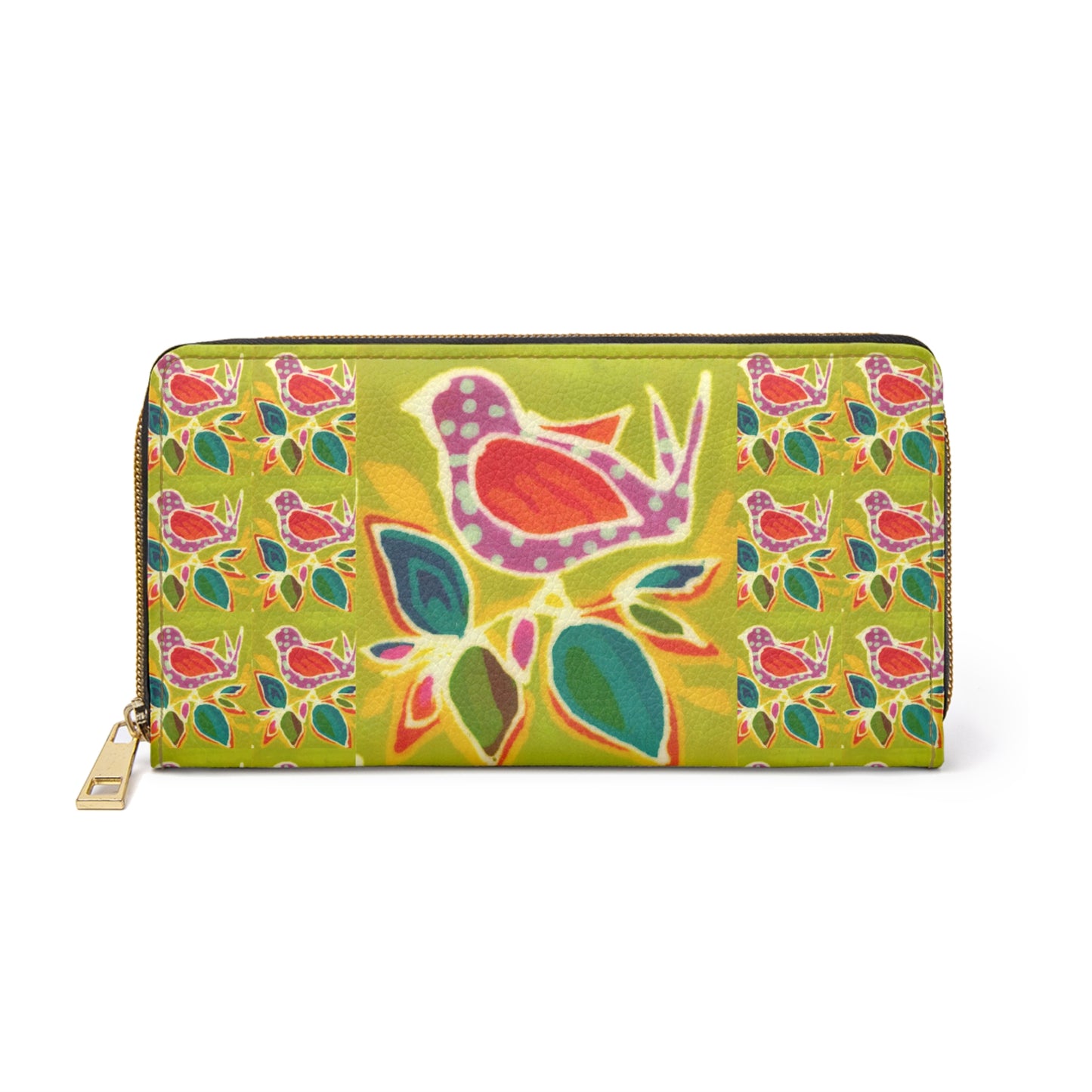 The Bird Zipper Wallet by Brigg Evans Design