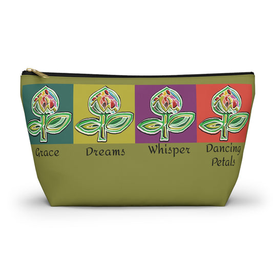 “Artful Carry: Brigg Evans Serti-Batik Pouches & Clutches” - Petals