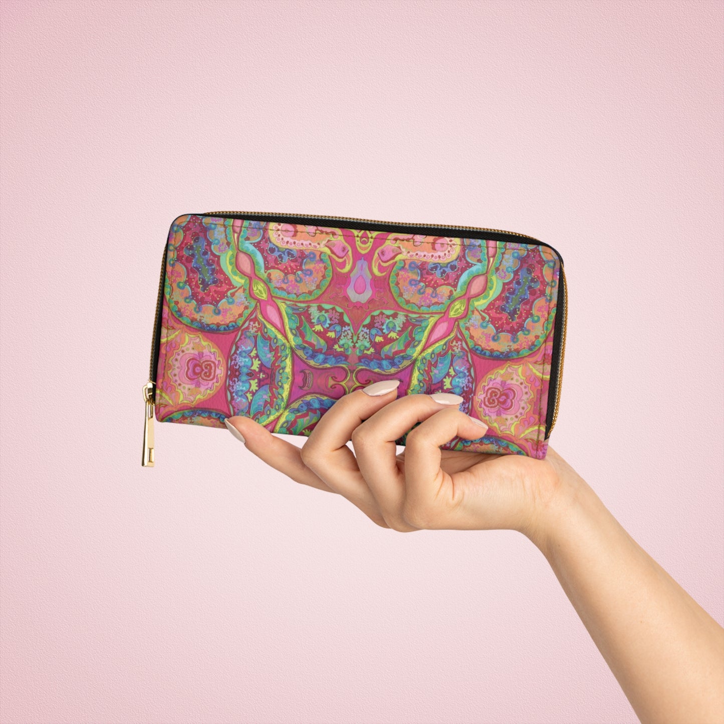 Butterfly Zipper Wallet by Brigg Evans Design
