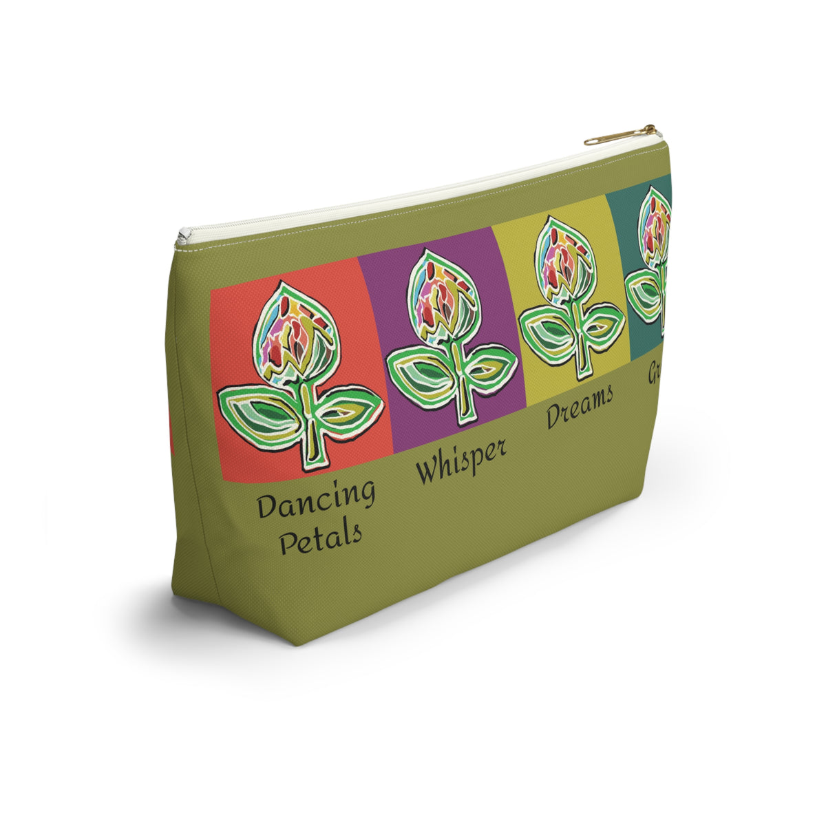 “Artful Carry: Brigg Evans Serti-Batik Pouches & Clutches” - Petals