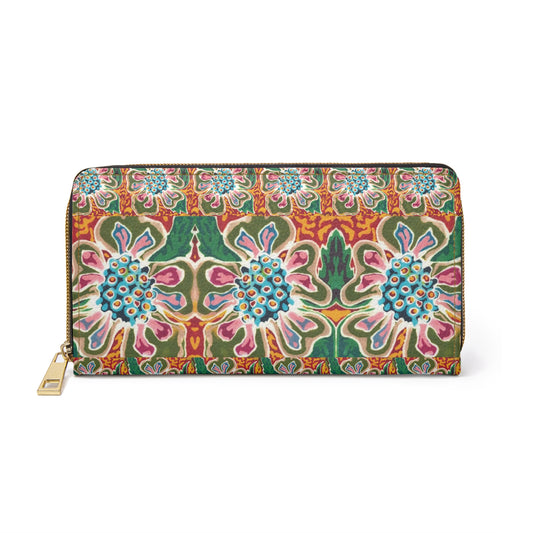 Briggs Flower Zipper Wallet by Brigg Evans Design