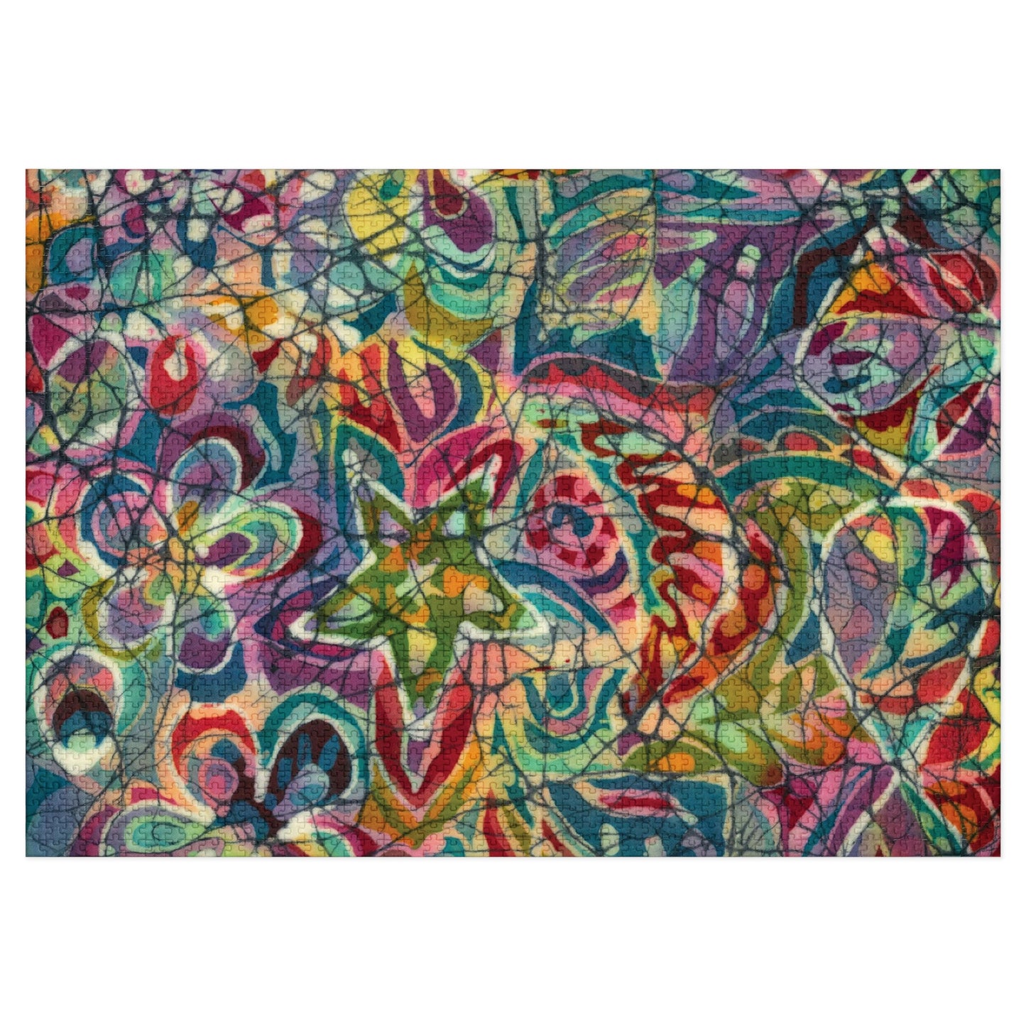 Kaleidoscope 2000 pcs Jigsaw Puzzle with Tin