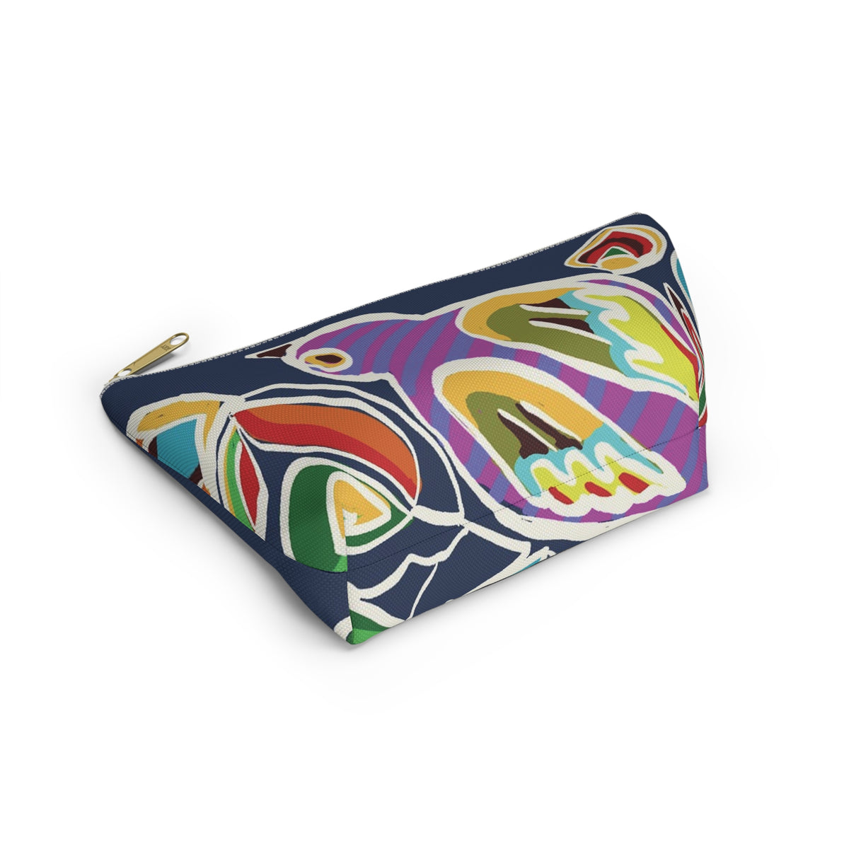 “Artful Carry: Brigg Evans Serti-Batik Pouches & Clutches” - Birdie Perching
