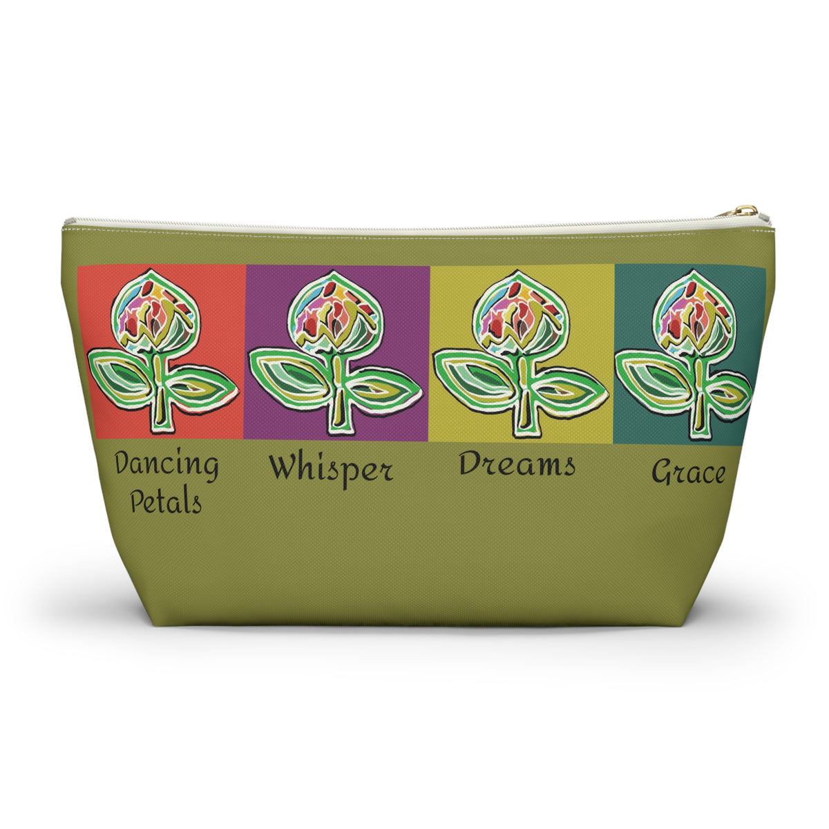 “Artful Carry: Brigg Evans Serti-Batik Pouches & Clutches” - Petals