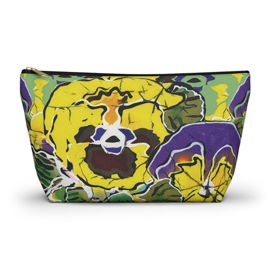“Artful Carry: Brigg Evans Serti-Batik Pouches & Clutches” - Pansy