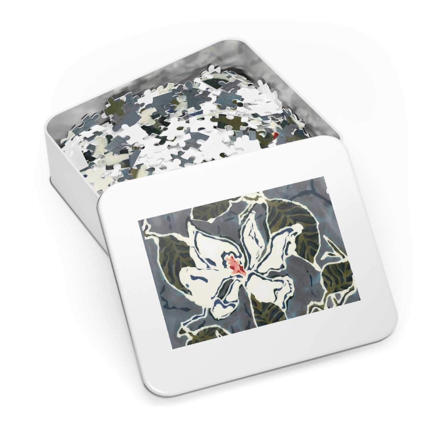 Magnolia 1000 pcs Jigsaw Puzzle with Tin