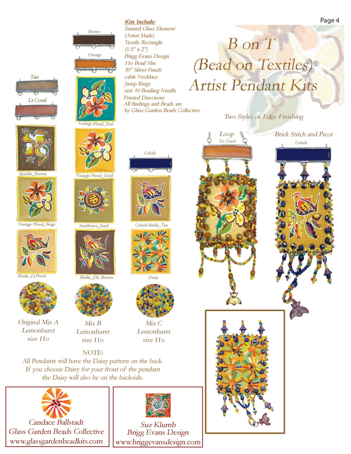 Pendent Textile Elements