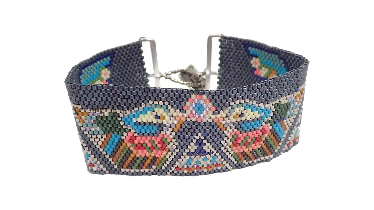 Digital Directs - Love Bird Batik Inspired Bracelet