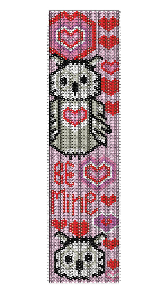 Digital Directions - Be Mine...Says HOOTS A Peyote Bracelet Pattern