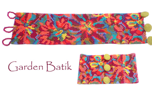 Digital Directions to Garden Cuff Bracelet