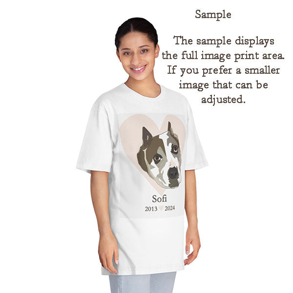 Personalized Furbaby Tee Art Proof, by Brigg Evans Design